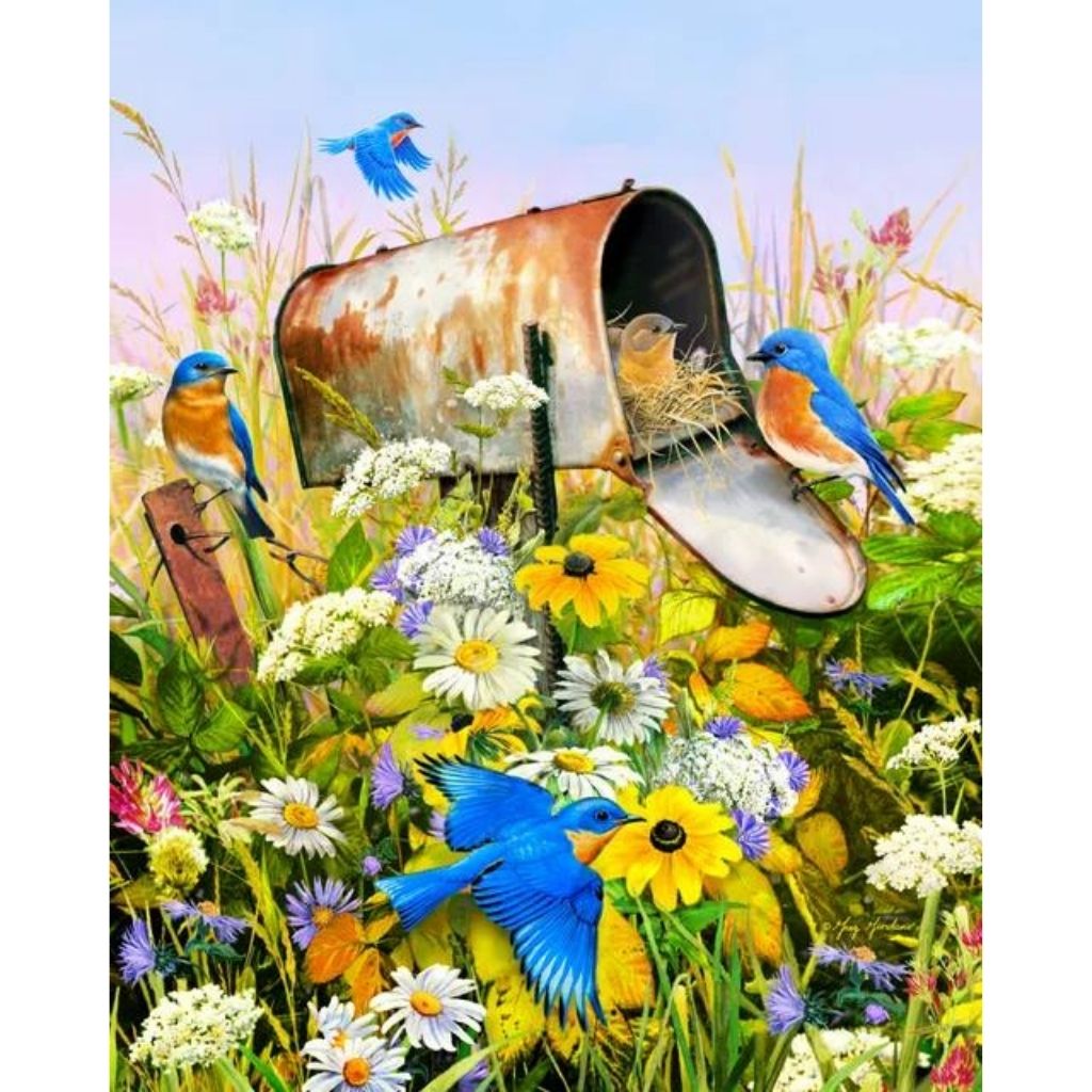 Puzzle Bluebirds-Southern Agriculture