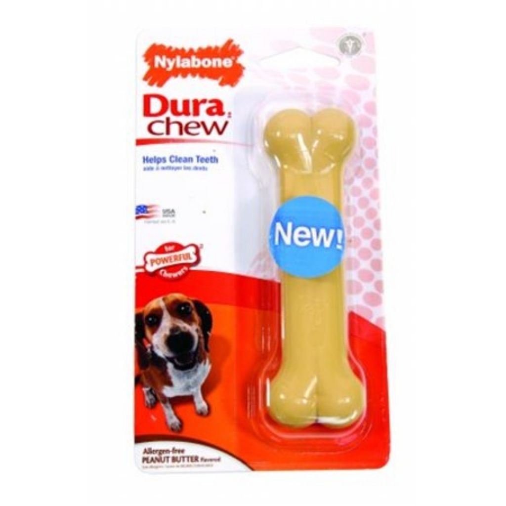 Nylabone - Dura Chew Bone Peanut Butter - Southern Agriculture 