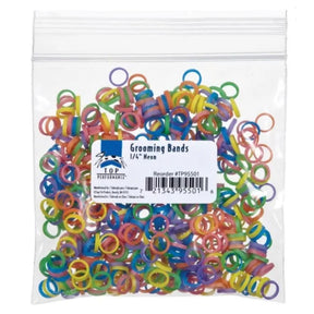 Pet Edge - Grooming Bands 500 Count 1/4 inch