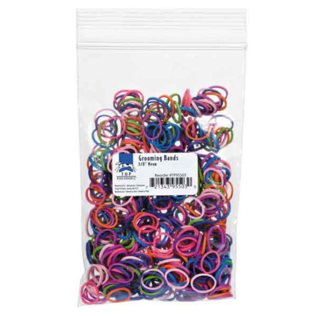 Pet Edge - Grooming Bands 500 Count 3/8 inch