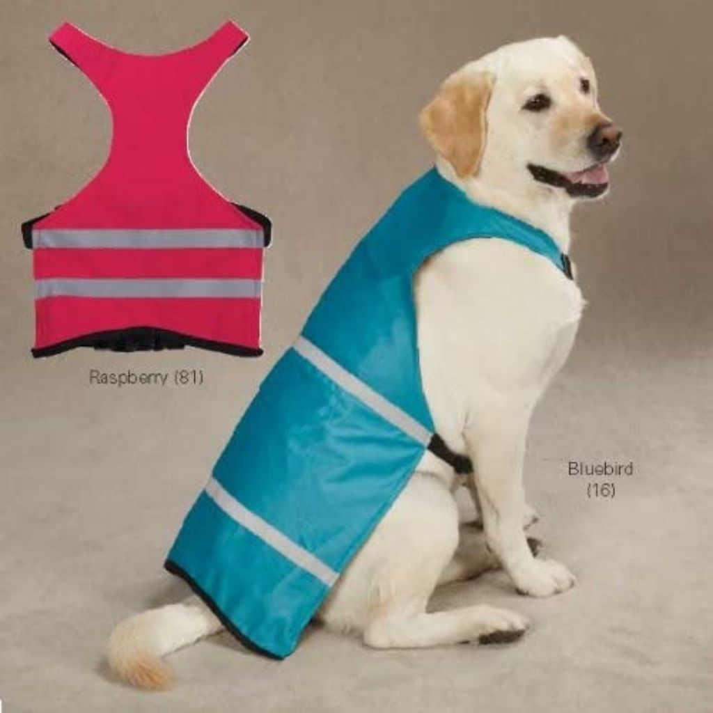 Pet Edge - Safety Vest Brite Reflective Guardian Gear - Raspberry