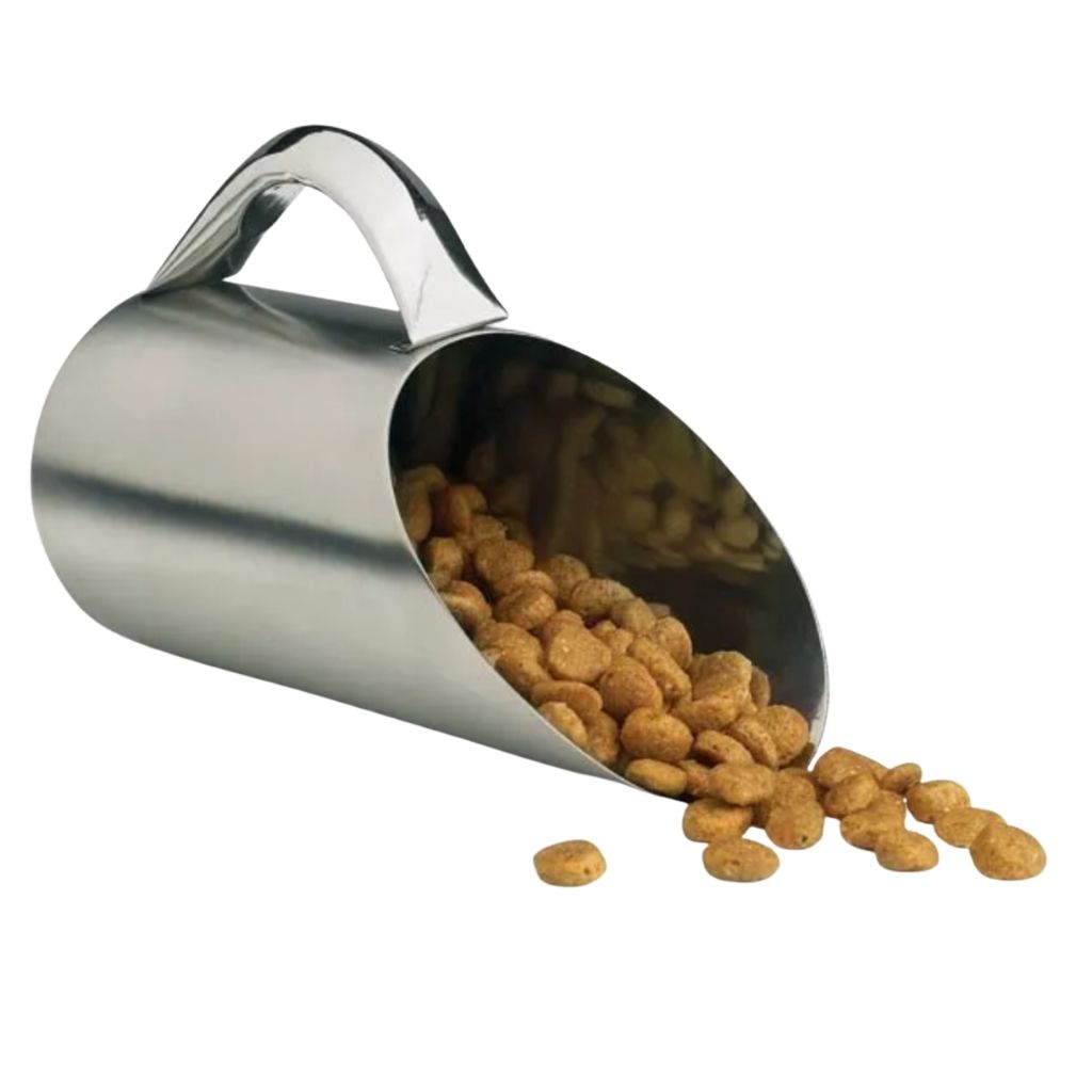 Pet Edge - Scoop Stainless Steel W/ Loop