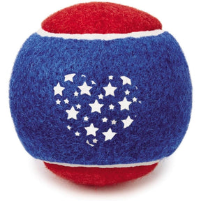 Pet Edge - Stars & Stripes Tennis Balls - 6 Pack