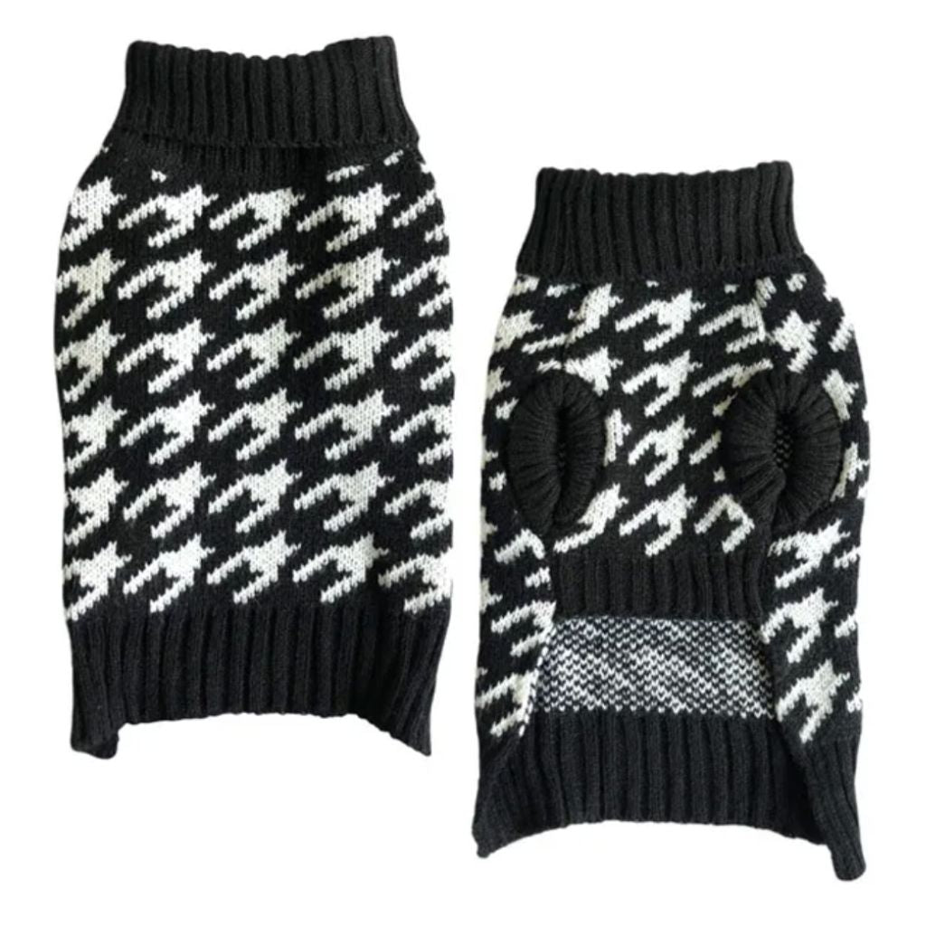 Pet Edge - Sweater Houndstooth