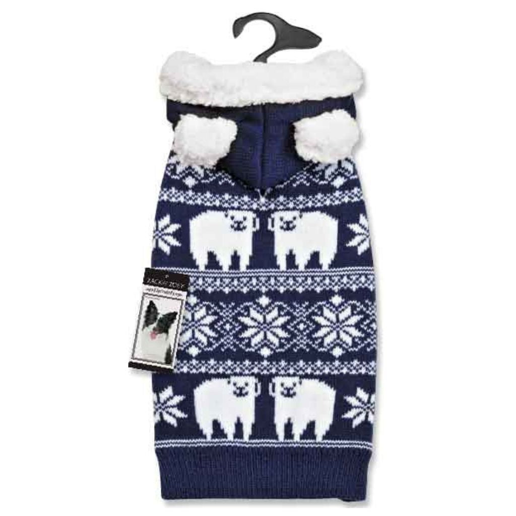 Pet Edge - Sweater Polar Bear & Snowflake