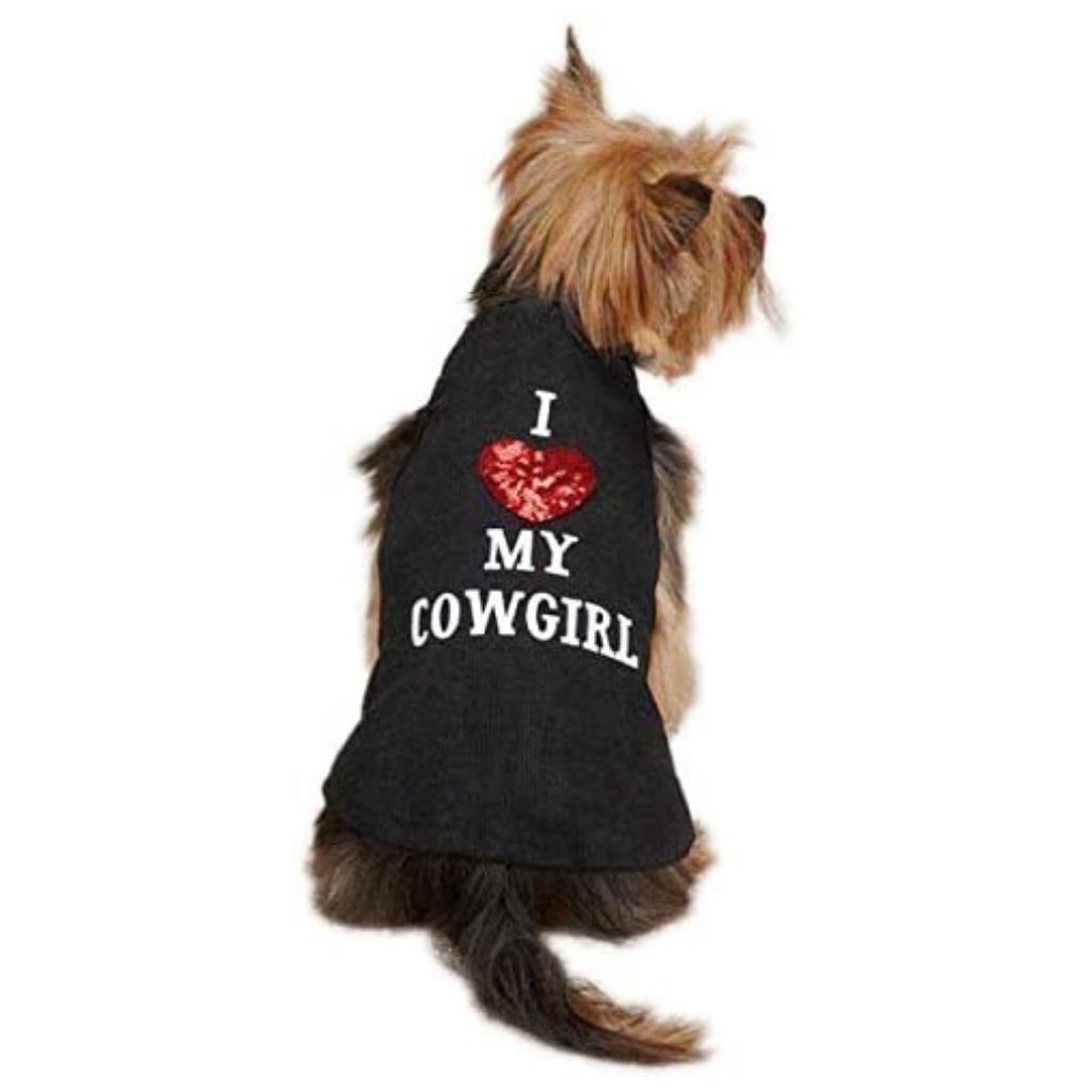 Pet Edge - Tank I Heart My Cowgirl