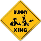 Noble Beasts - Bunny X-ing Sign