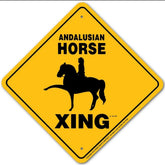 Noble Beasts - Andalusian X-ing Sign