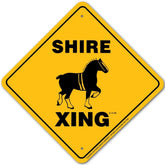 Noble Beasts - Shire X-ing Sign