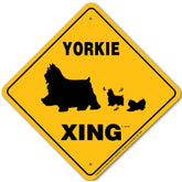 Noble Beasts - Yorkie X-ing Sign