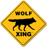 Noble Beasts - Wolf X-ing Sign
