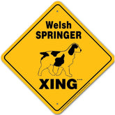 Noble Beasts - Welsh Springer X-ing Sign