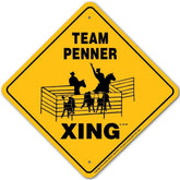 Noble Beasts - Team Penner X-ing Sign