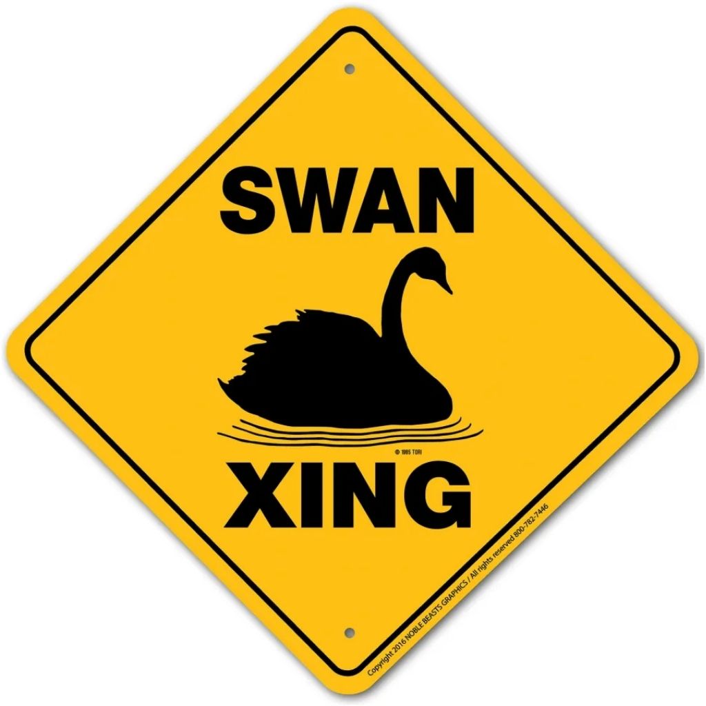 Noble Beasts - Swan X-ing Sign