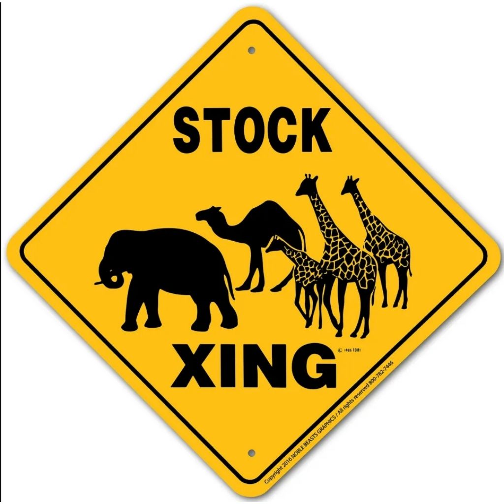Noble Beasts - Stock Exotic X-ing Sign