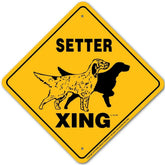 Noble Beasts - Setter X-ing Sign