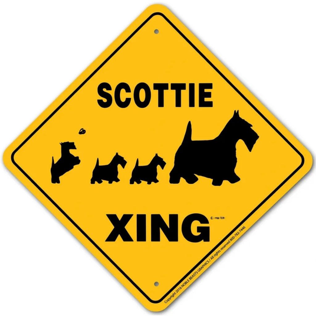 Noble Beasts - Scottie X-ing Sign