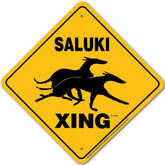 Noble Beasts - Saluki X-ing Sign