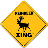 Noble Beasts - Reindeer X-ing Sign