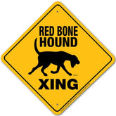Noble Beasts - Red Bone Hound X-ing Sign