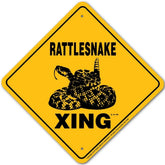 Noble Beasts - Rattlesnake X-ing Sign