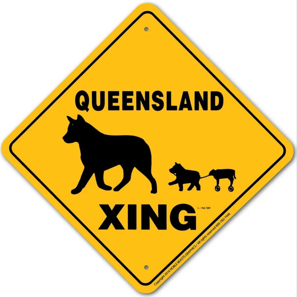 Noble Beasts - Queensland X-ing Sign