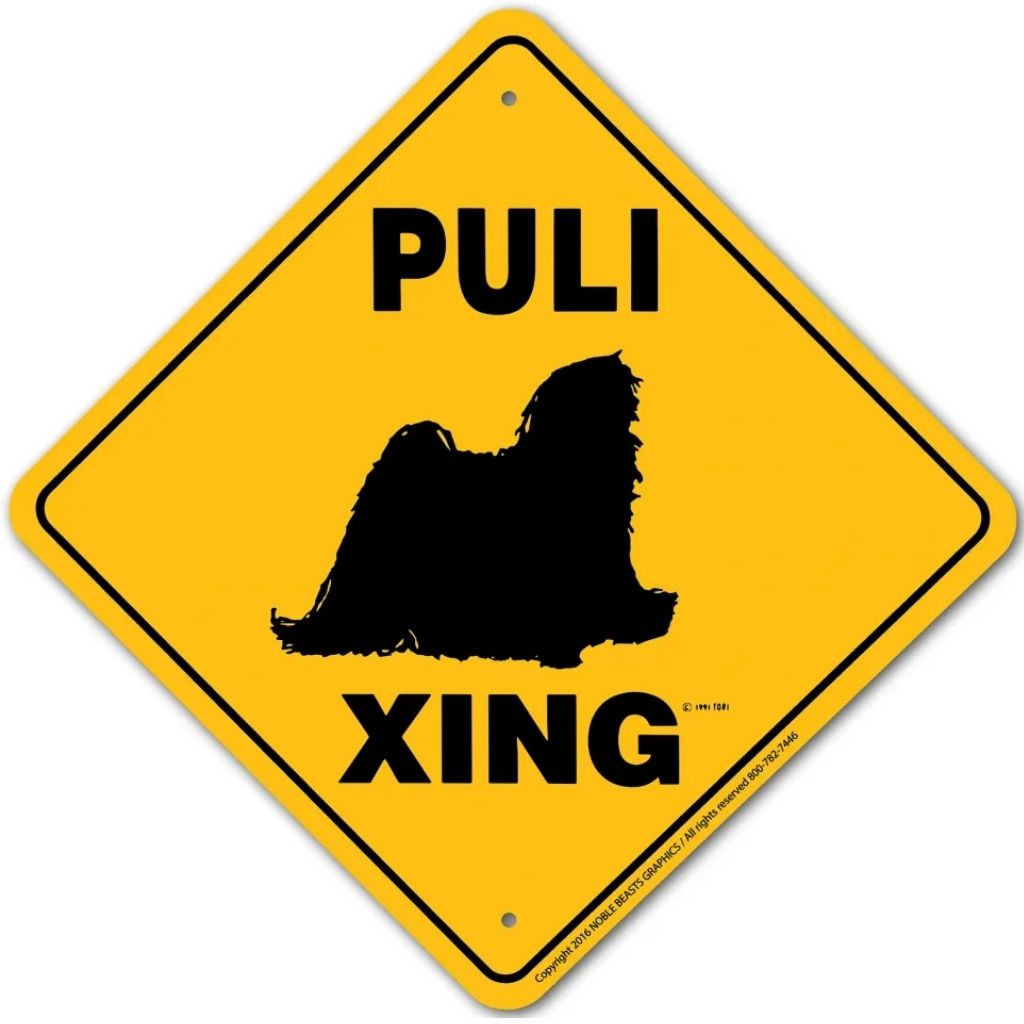 Noble Beasts - Puli X-ing Sign