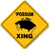 Noble Beasts - Possum X-ing Sign