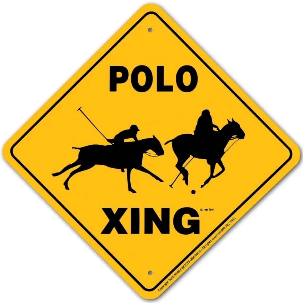 Noble Beasts - Polo X-ing Sign