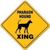 Noble Beasts - Pharaoh Hound X-ing Sign
