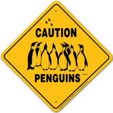 Noble Beasts - Penguins X-ing Sign