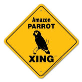 Noble Beasts - Amazon Parrot X-ing Sign