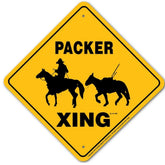 Noble Beasts - Packer X-ing Sign