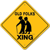 Noble Beasts - Old Folks X-ing Sign
