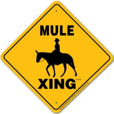 Noble Beasts - Mule X-ing Sign