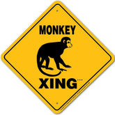 Noble Beasts - Monkey X-ing Sign