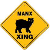 Noble Beasts - Manx X-ing Sign