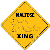 Noble Beasts - Maltese X-ing Sign