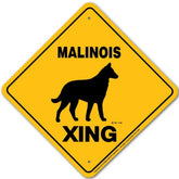 Noble Beasts - Malinois X-ing Sign