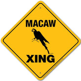Noble Beasts - Macaw X-ing Sign