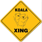 Noble Beasts - Koala X-ing Sign
