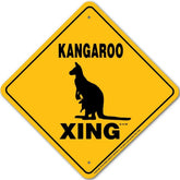Noble Beasts - Kangaroo X-ing Sign
