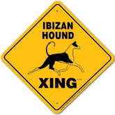 Noble Beasts - Ibizan Hound X-ing Sign