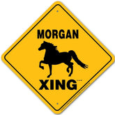 Noble Beasts - Horse Morgan X-ing Sign