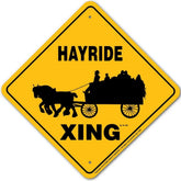 Noble Beasts - Hayride X-ing Sign