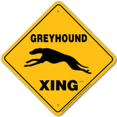 Noble Beasts - Greyhound X-ing Sign