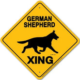 Noble Beasts - German Shepherd X-ing Sign
