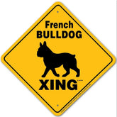 Noble Beasts - French Bulldog X-ing Sign
