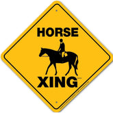 Noble Beasts - English Horse X-ing Sign