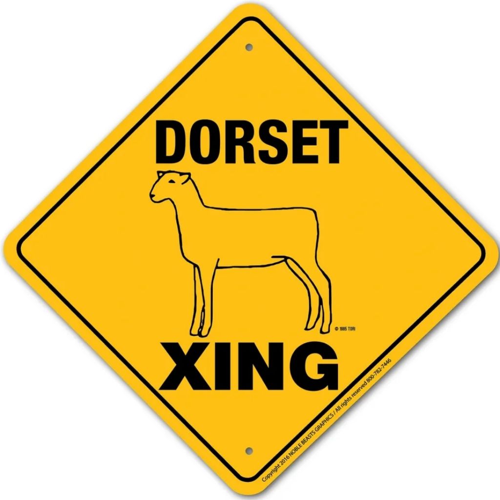 Noble Beasts - Dorset X-ing Sign